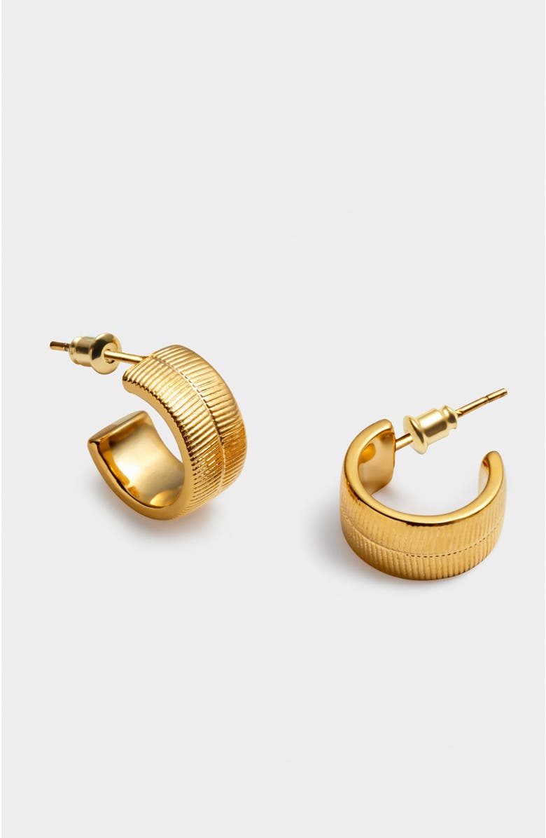 Katie Loxton Ciana Snake Huggie Hoop Earrings, Main, color,