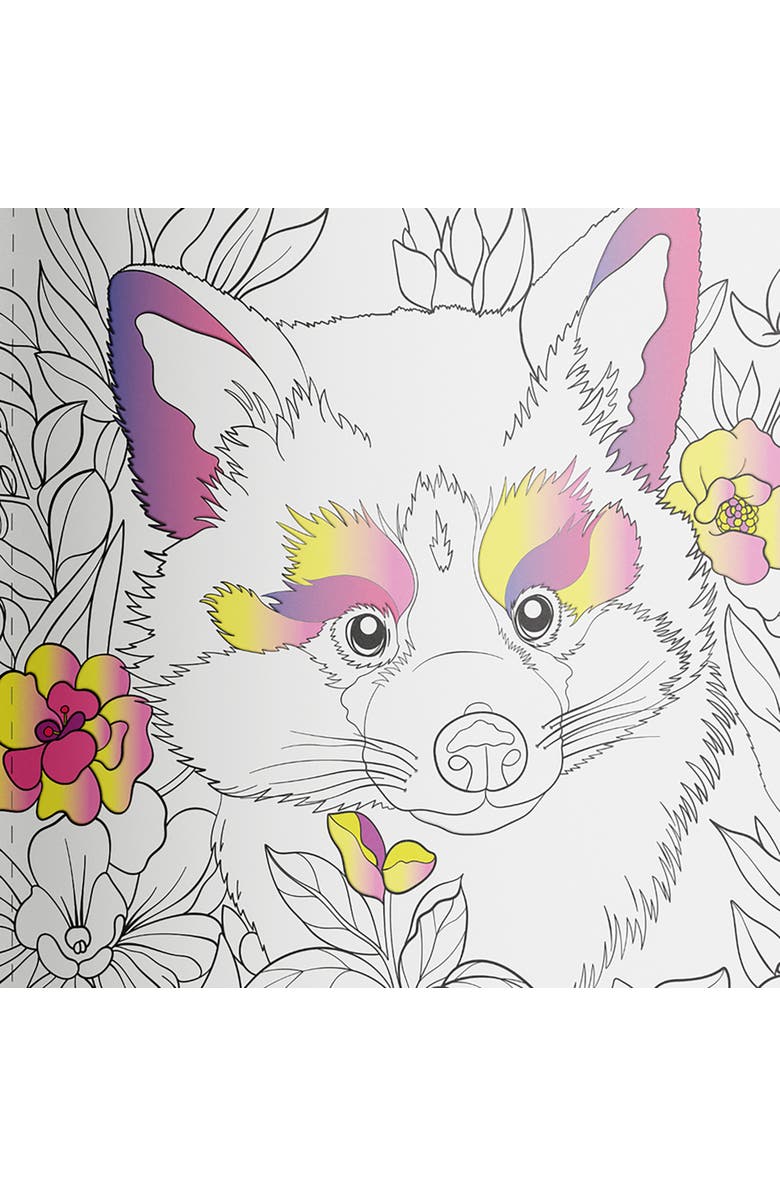 Art Maker Pop Velvet, Botanicals, Adult Creative Coloring, 16 Designs, Alternate, color, Multicolored