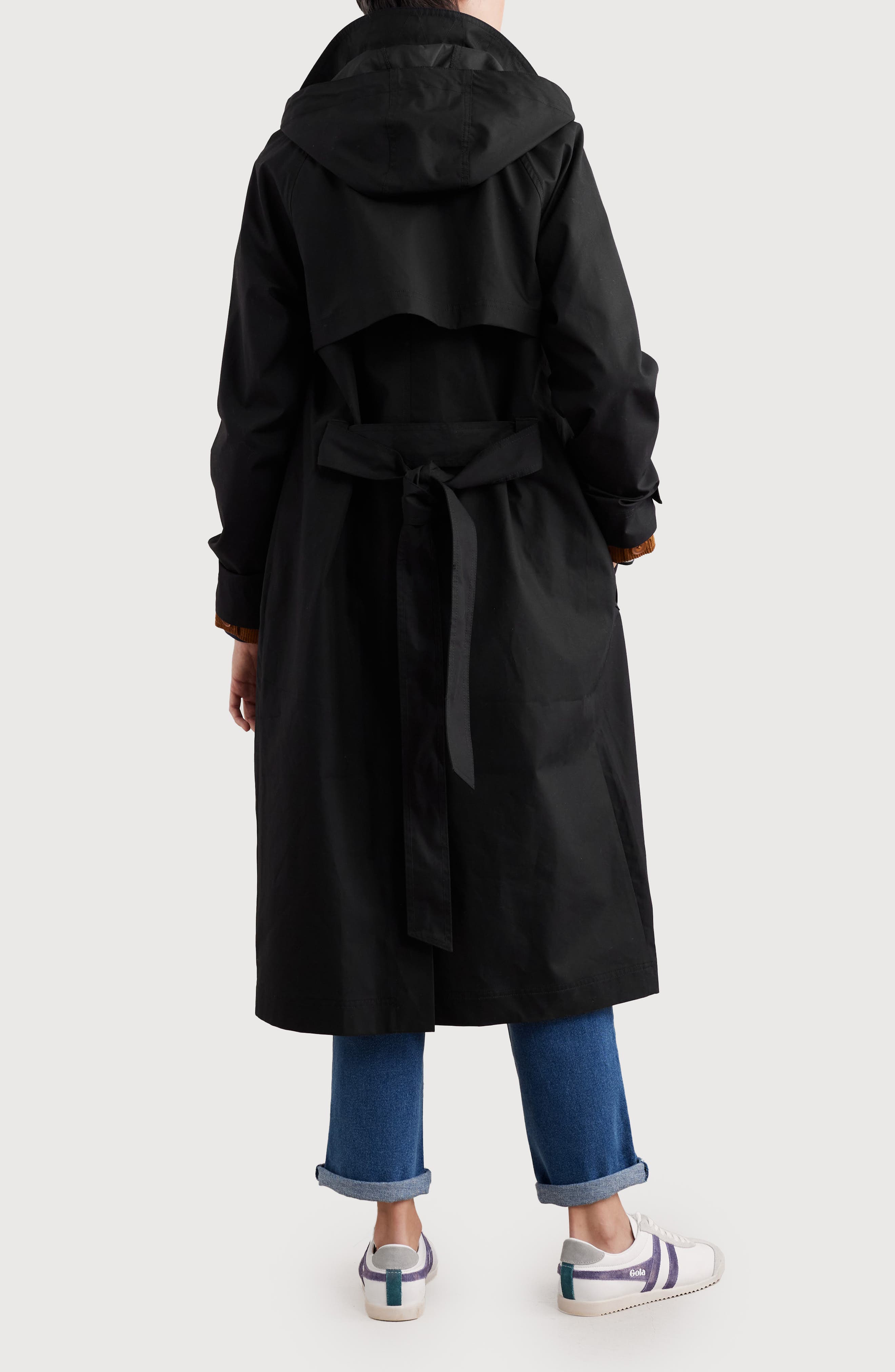 Seasalt Cornwall Penweathers Waterproof Organic Cotton Trench Coat — фото 2