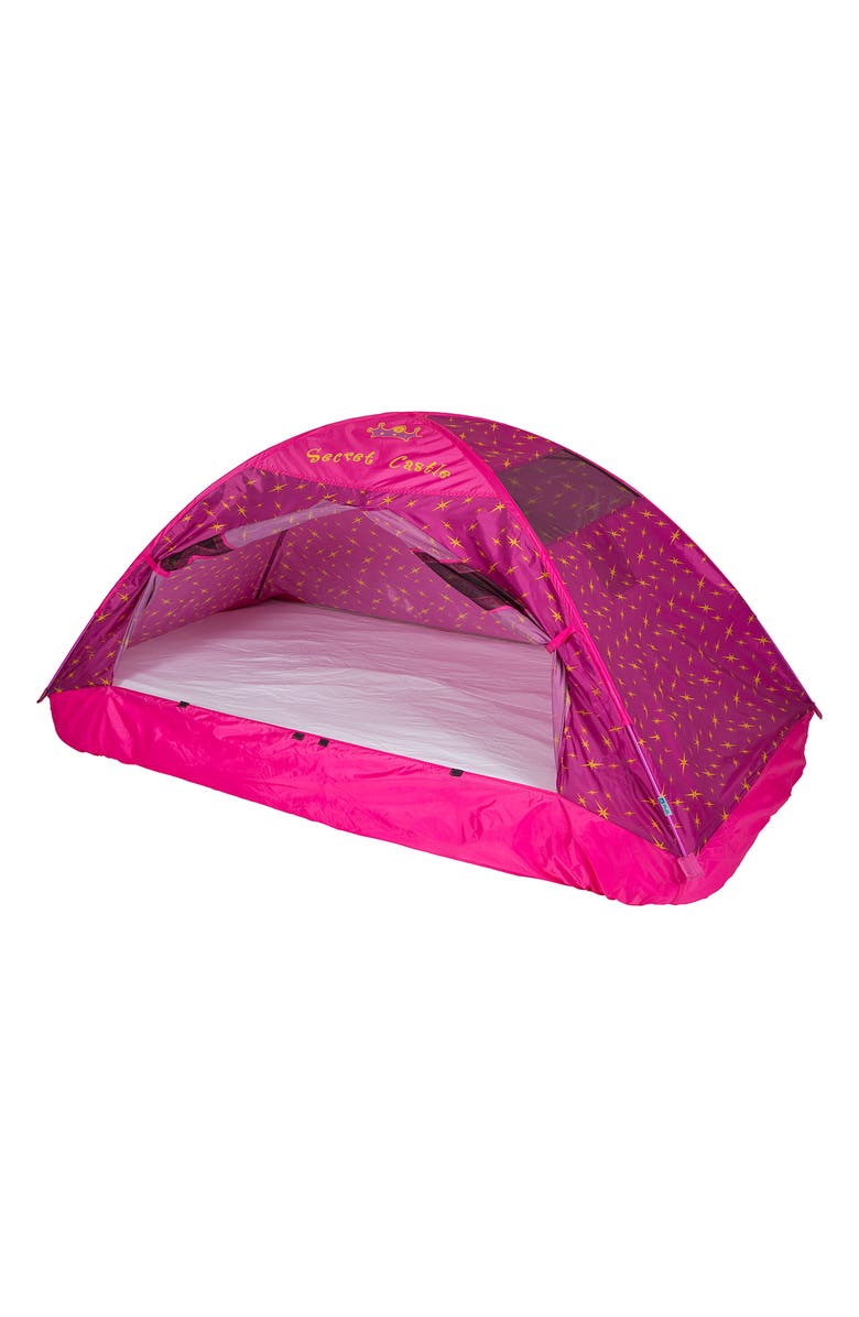 Pacific Play Tents Full-Size Secret Castle Bed Tent, Alternate, color, Purple