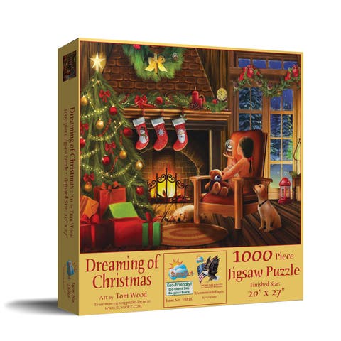 Dreaming of Christmas 1000 piece Jigsaw Puzzle for Adults