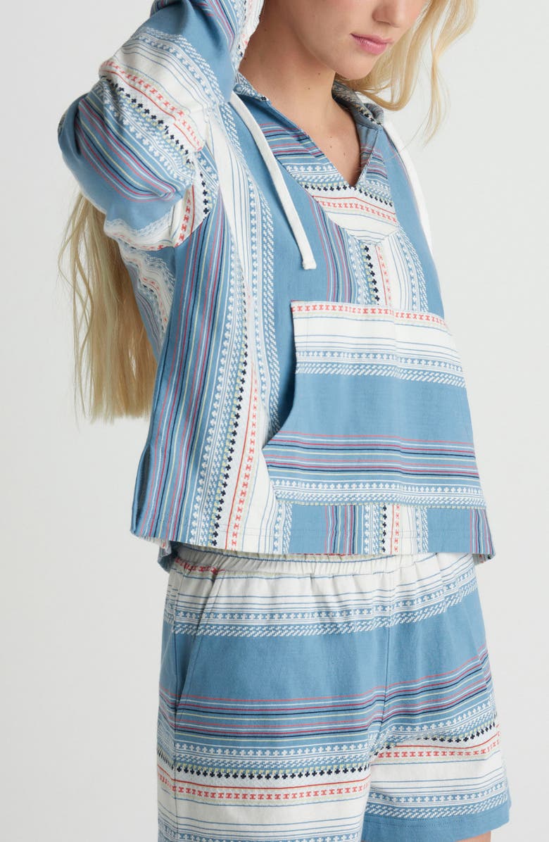 Hurley Perfect Wave Hoodie, Alternate, color, Windward Blue