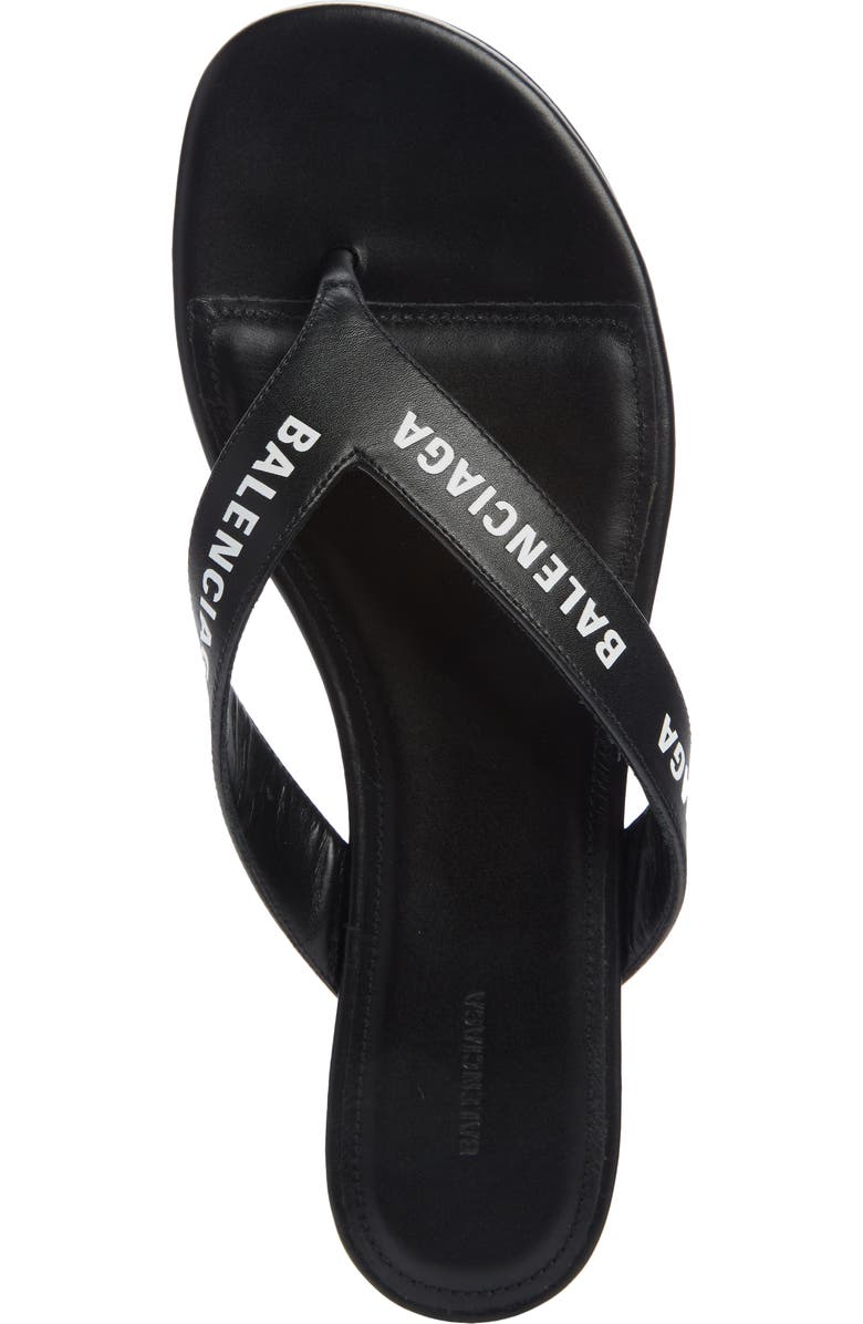 Balenciaga Logo Flip Flop, Alternate, color,