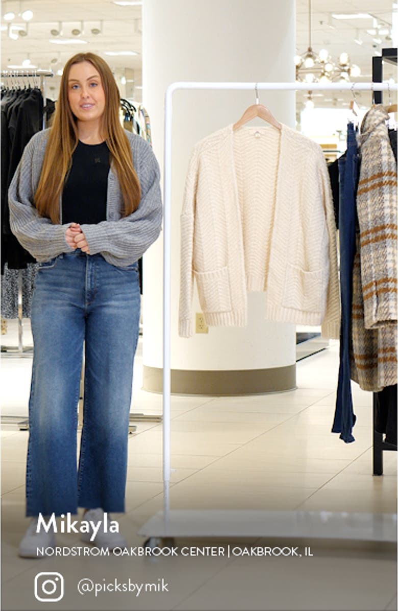 Tropics Open Front Cardigan, sales video thumbnail