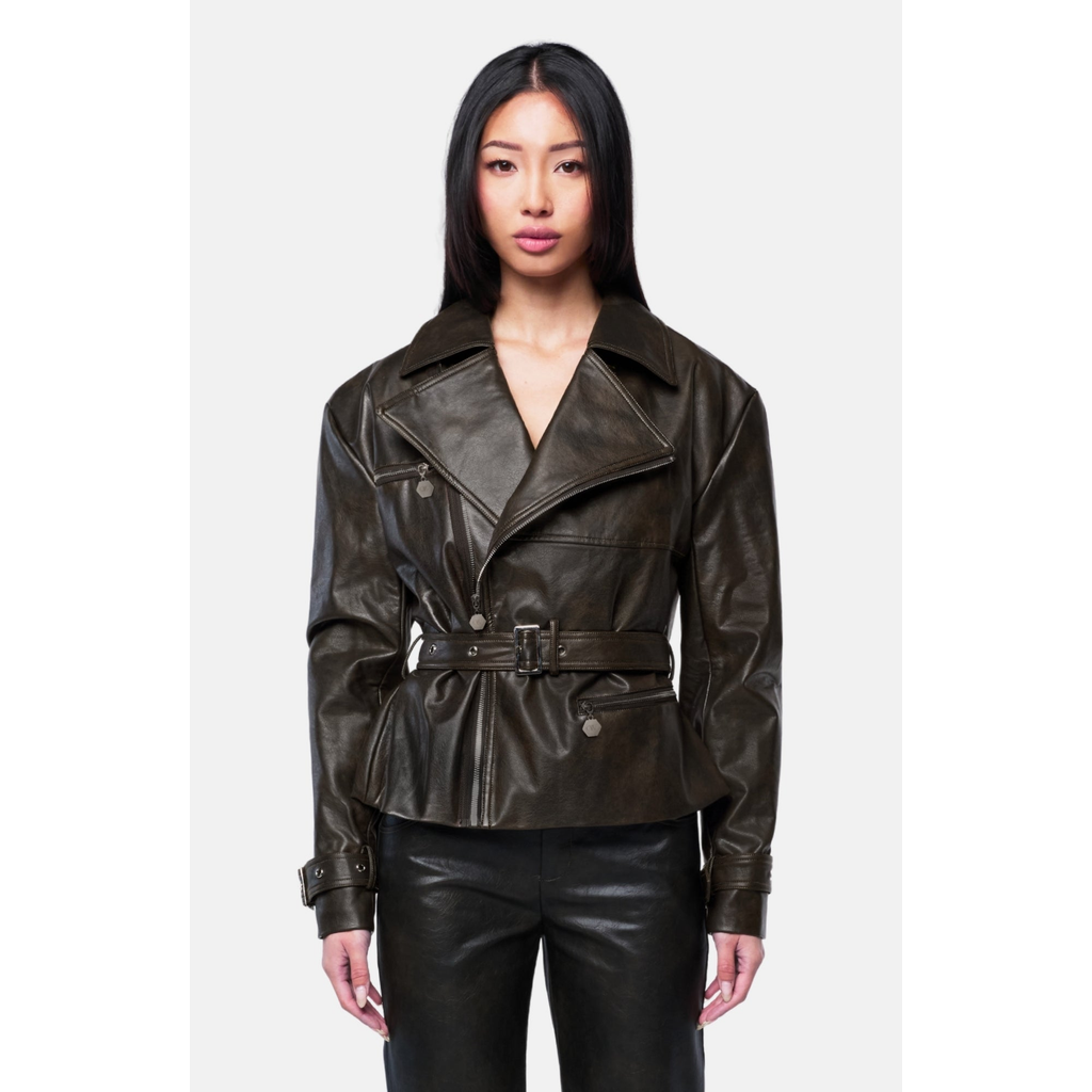 Ow Collection Daphne Jacket In Black