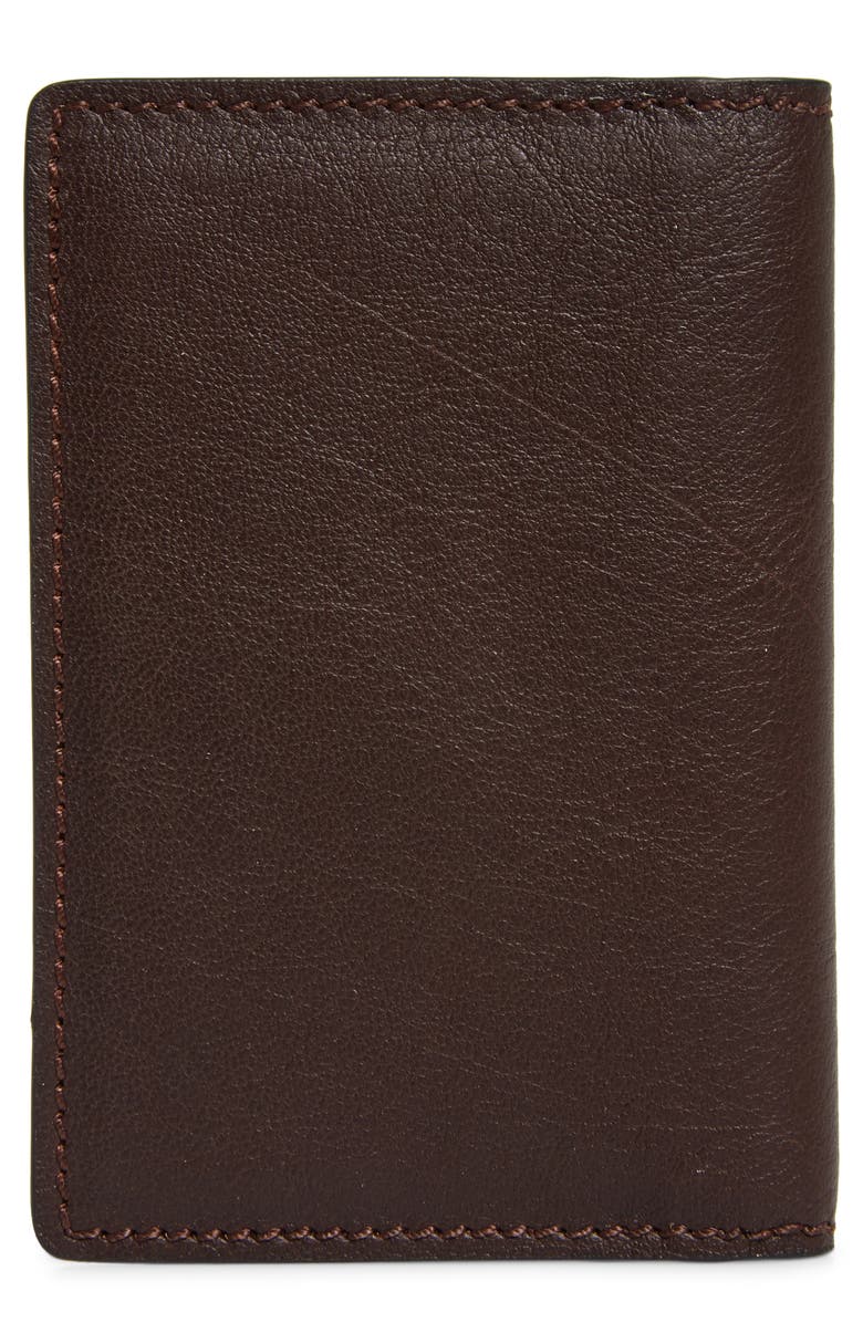 Bosca Leather Folding Card Case, Main, color, 