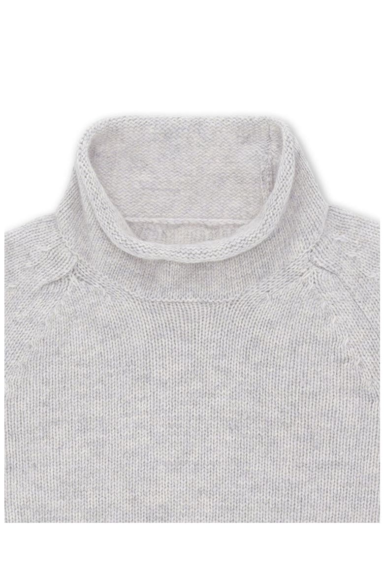 Andrew Merino Wool High Neck Sweater, Alternate, color, GREY