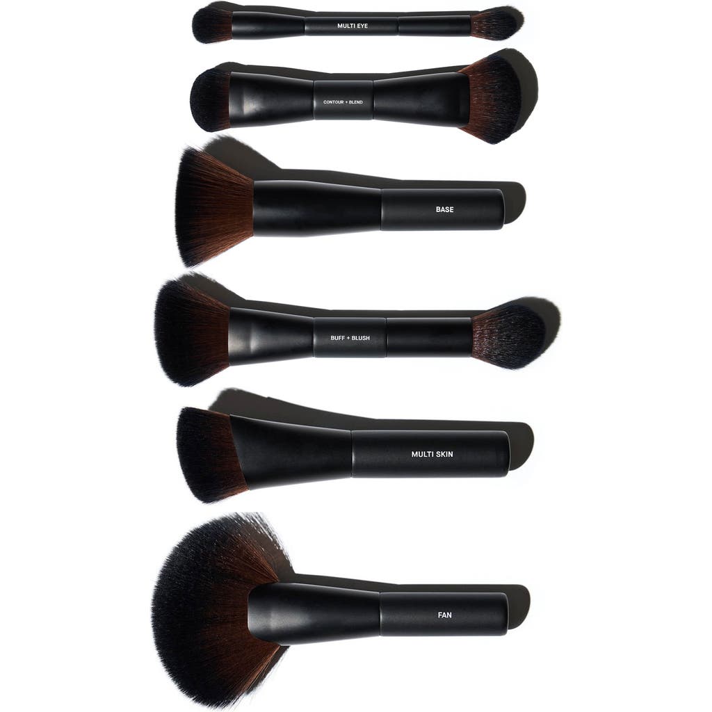 Gee Beauty Signature 6-piece Brush Set In Transparent