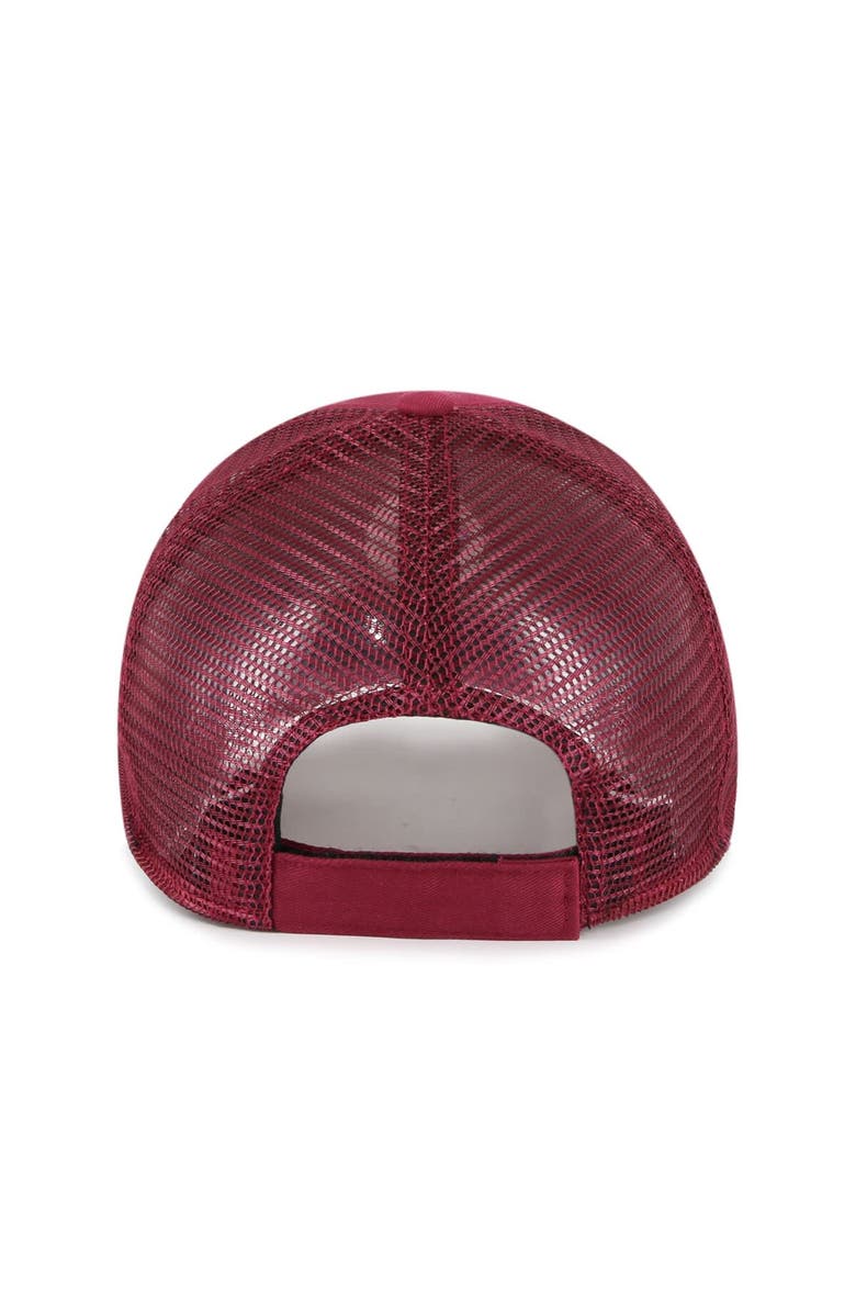 '47 Youth '47 Burgundy Washington Commanders Levee MVP Trucker Adjustable Hat, Alternate, color, 