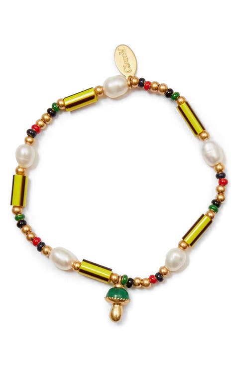 Beaded Charm Bracelet