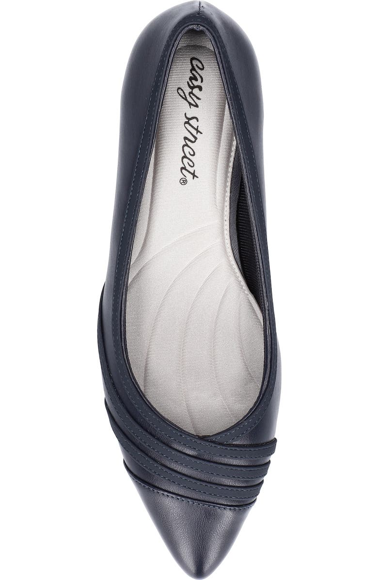 EASY STREET Nobel Kitten Heel Pump - Multiple Widths Available, Alternate, color, Navy