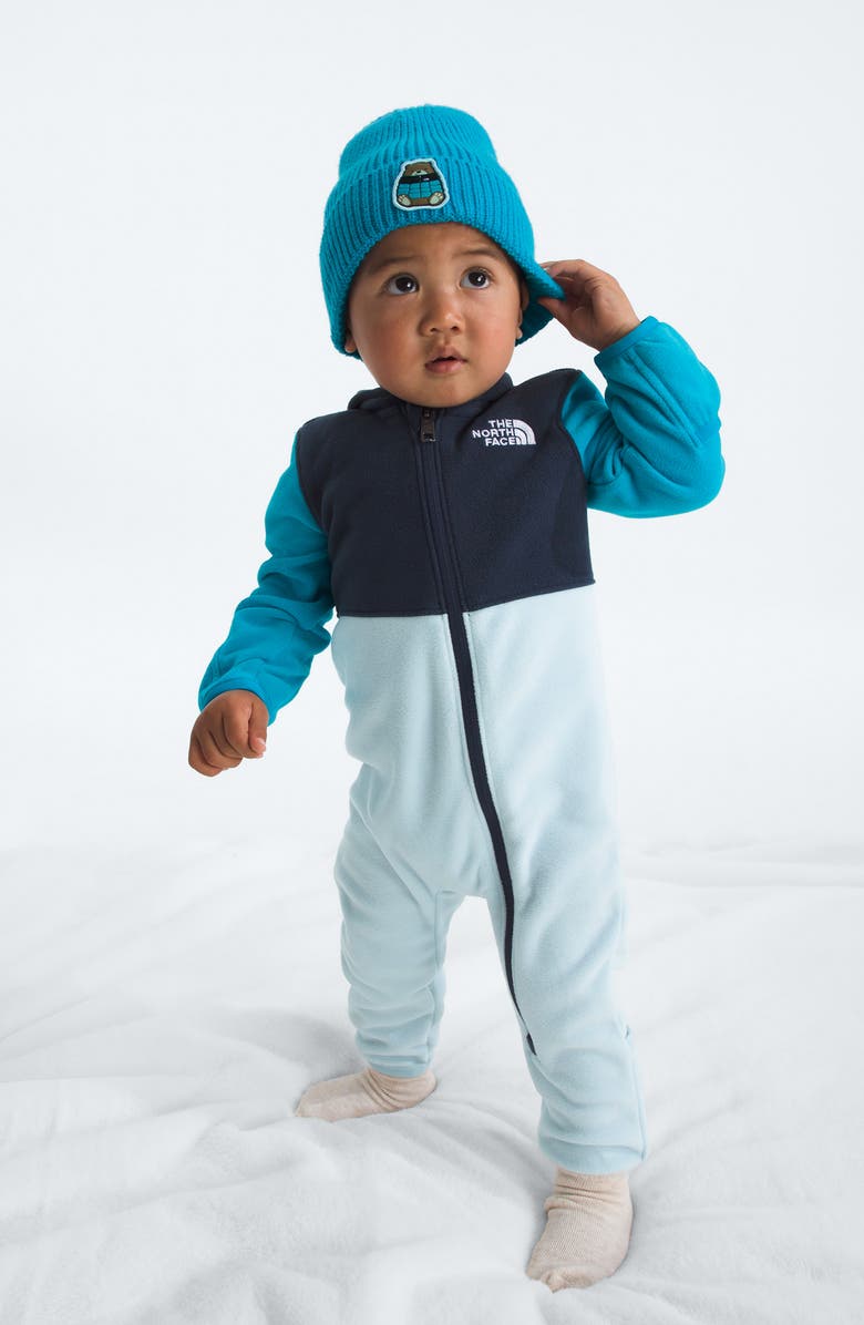 The North Face Glacier Fleece Snowsuit, Alternate, color, Summit Navy/ Meridian Blue