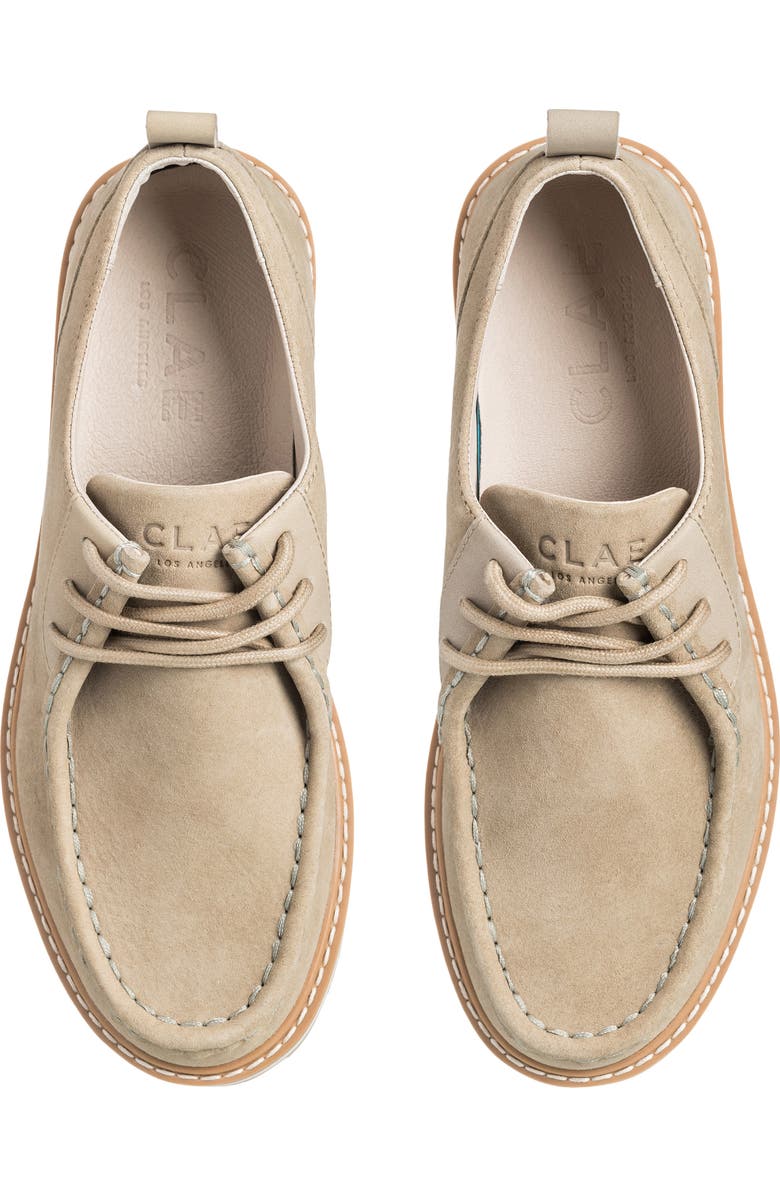 CLAE Morrison Low Top Chukka Boot, Alternate, color, Safari Suede