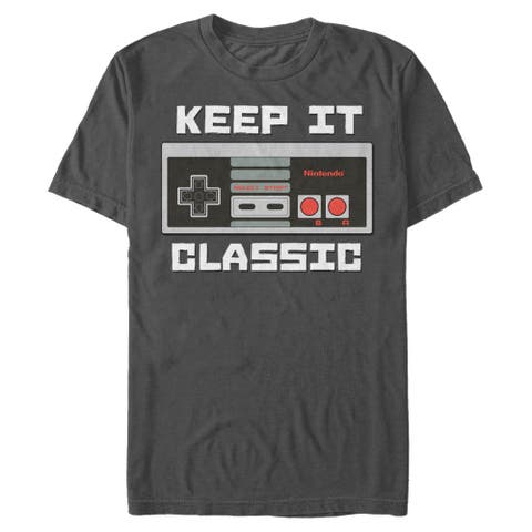 Men's Nintendo NES Classic Controller  Graphic T-Shirt