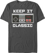NINTENDO Men's Nintendo NES Classic Controller Graphic T-Shirt