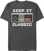 NINTENDO Men's Nintendo NES Classic Controller Graphic T-Shirt