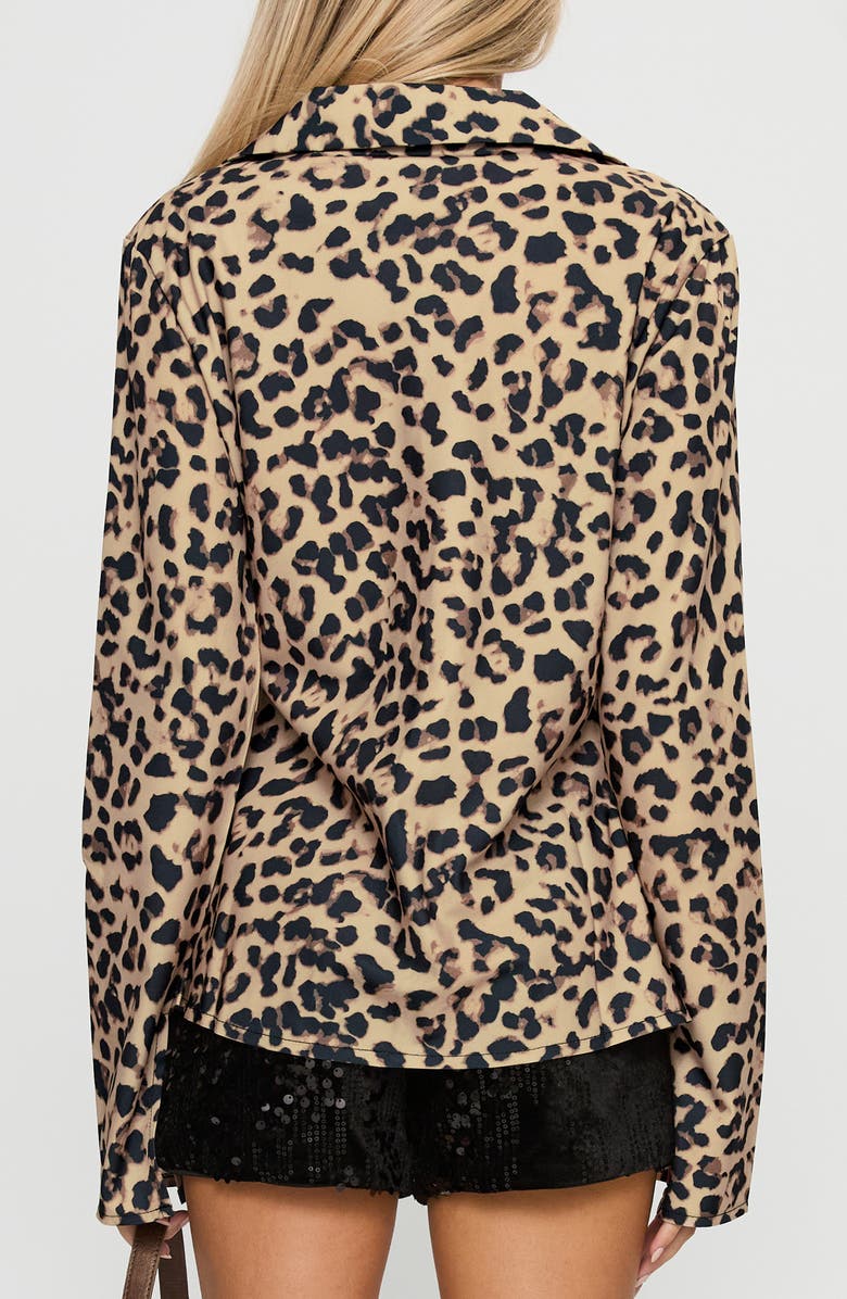 Princess Polly Toriah Tie Up Long Sleeve Top, Alternate, color, 