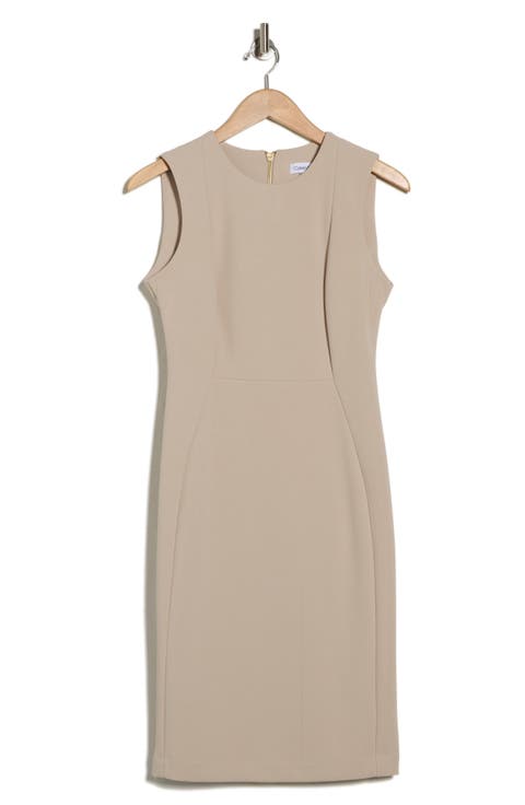 Sleeveless Sheath Dress