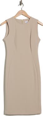 Calvin Klein Sleeveless Sheath Dress