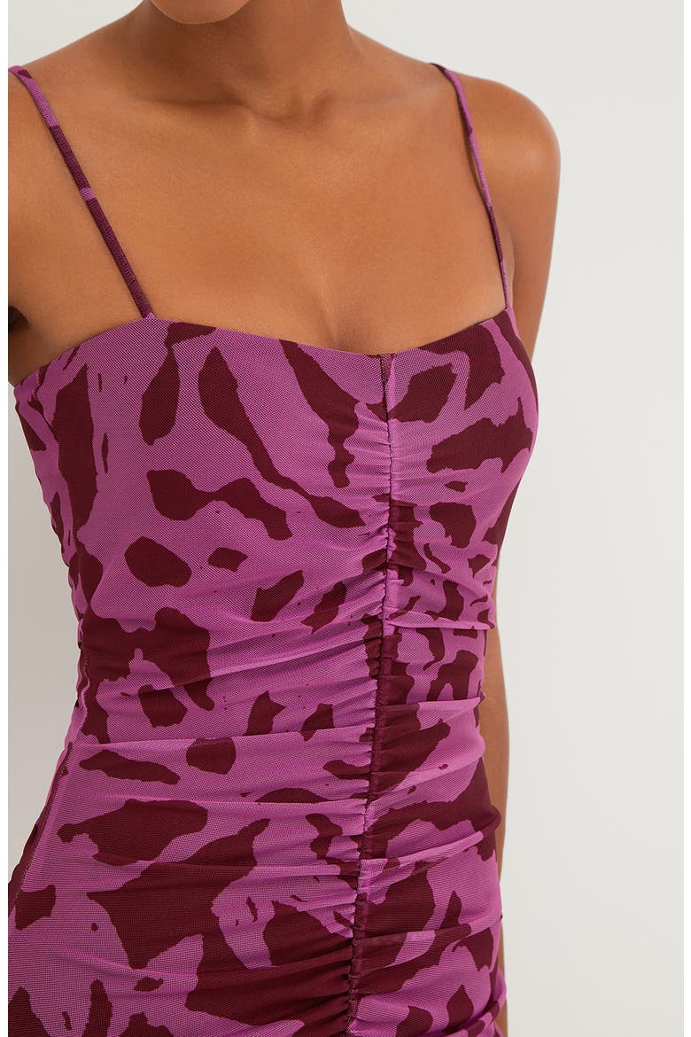 Ponche Tyla Midi Cover-Up Dress, Alternate, color, PINK MULTI