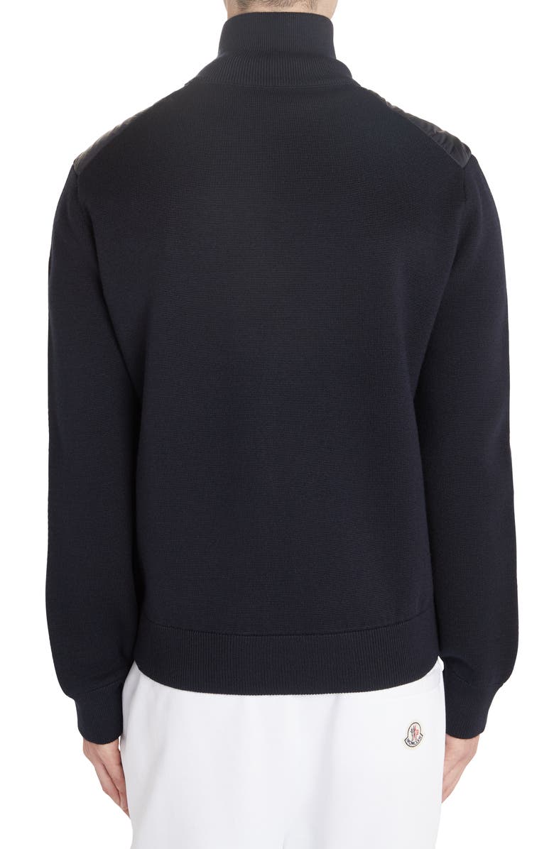 Moncler Mixed Media Down Jacket, Alternate, color,