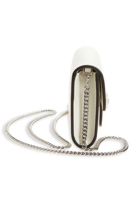 Jimmy Choo Bing Crystal-embellished Wallet With Chain