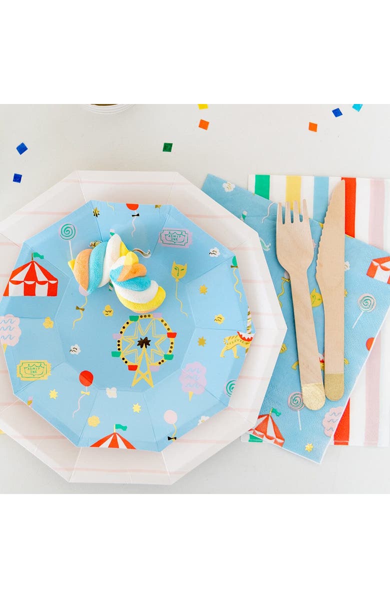 Daydream Society Off to the Fair Fair Fun Large Napkins, Alternate, color, Assorted Pre-Pack