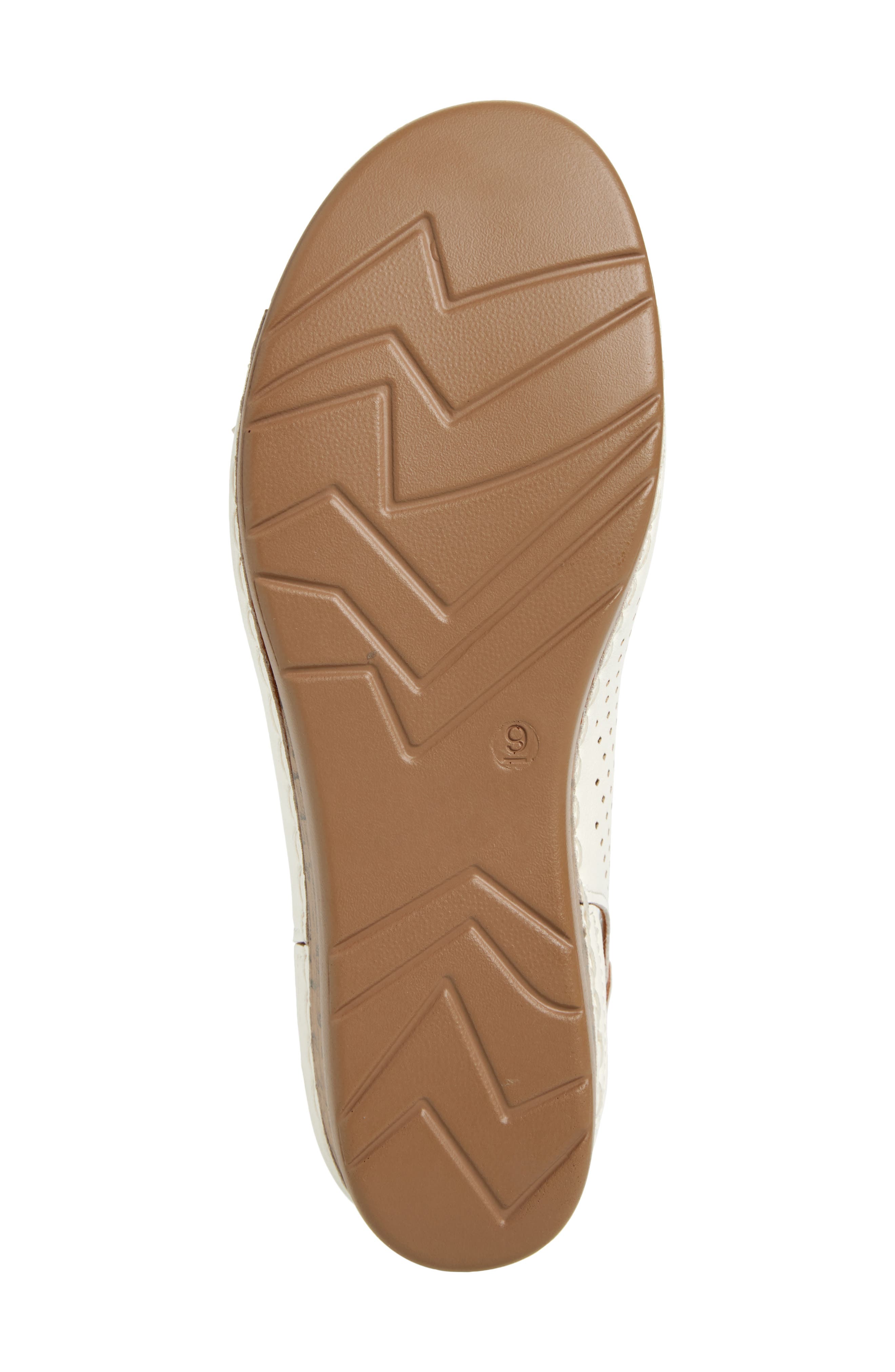 EXTREME BY EDDIE MARC Laser-Cut Wedge Slingback Sandal, Alternate, color, White