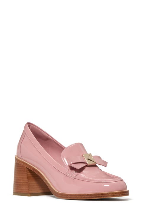 deco bow loafer pump (Women)