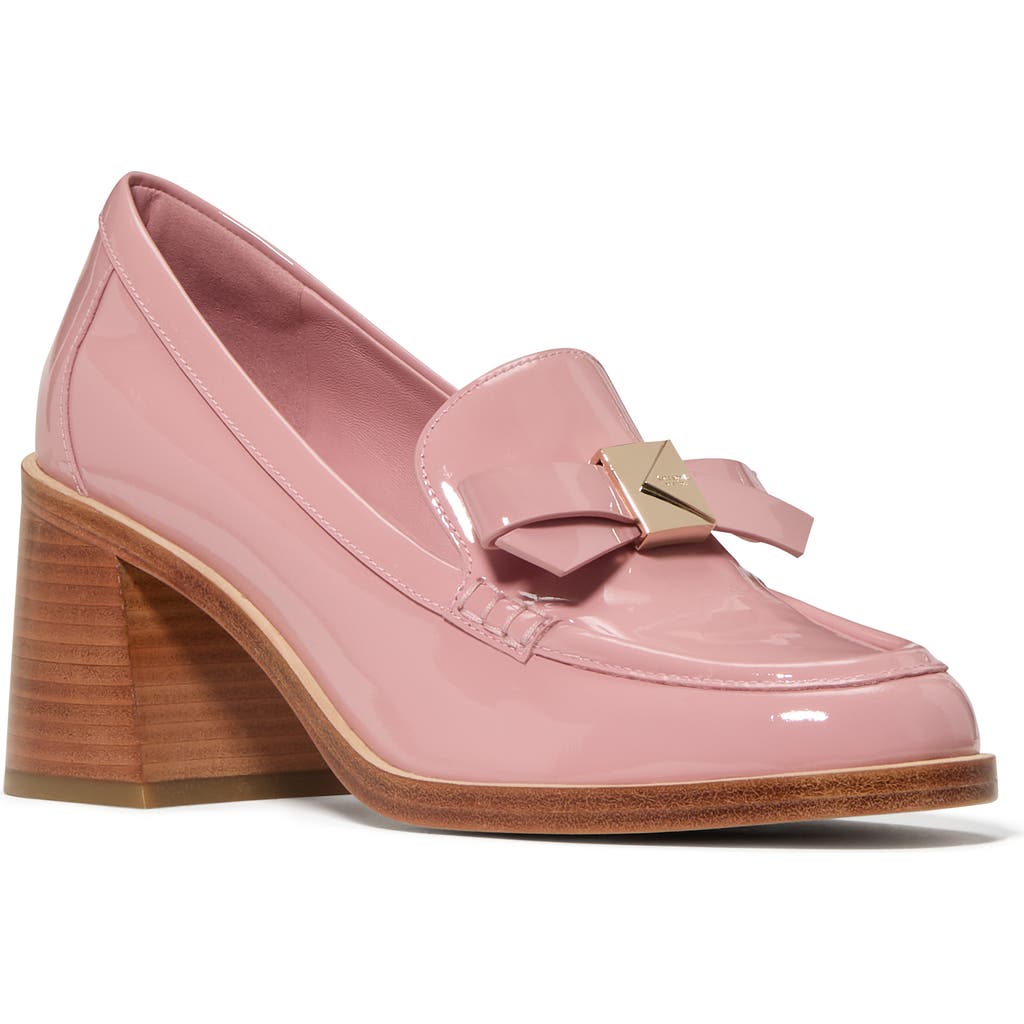 Kate Spade New York Deco Bow Loafer Pump In Pink