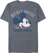 Mickey & Friends Men's Mickey & Friends Classic and Original  Graphic T-Shirt