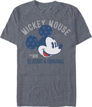 Mickey & Friends Men's Mickey & Friends Classic and Original Graphic T-Shirt