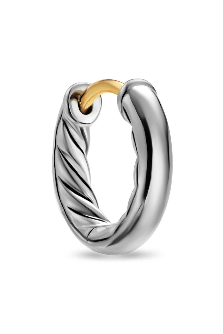 DY Mercer® Huggie Hoop Earrings, Alternate, color, SILVER