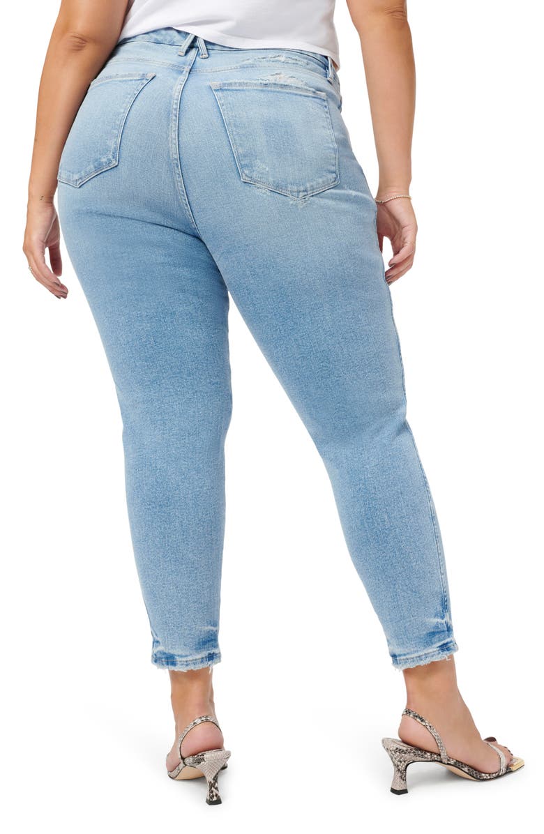Good American Curve Skinny Cropped Jeans, Alternate, color, 