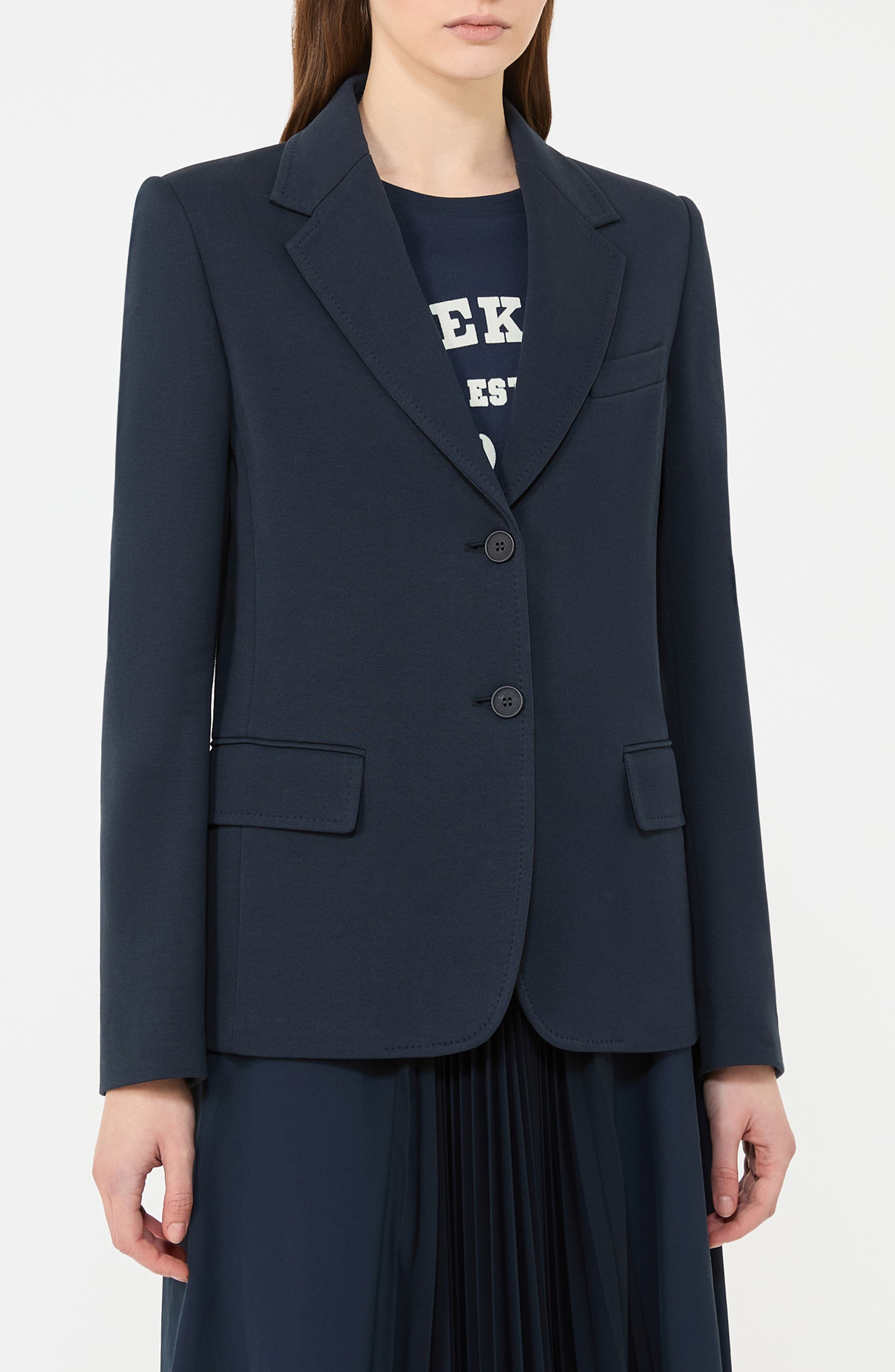 Ginnasta Cotton Blend Blazer