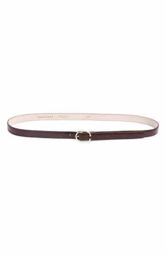 Archive Croc Print Leather Belt