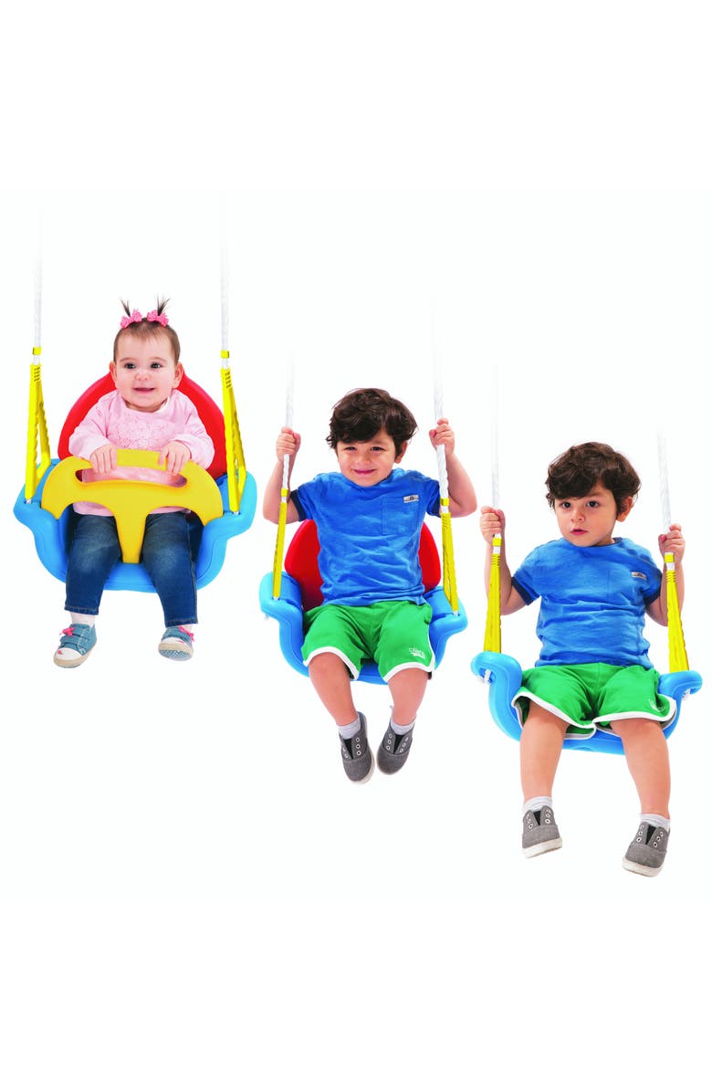 Dolu 3In1 Safety Swing Adjustable, Ages 12+ Months, Alternate, color, Multicolored