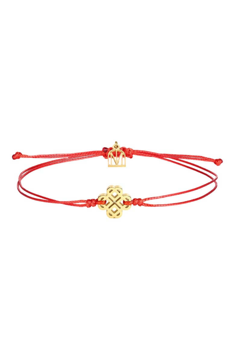 Mantra The Kindred Thread bracelet, Main, color, Yellow Gold
