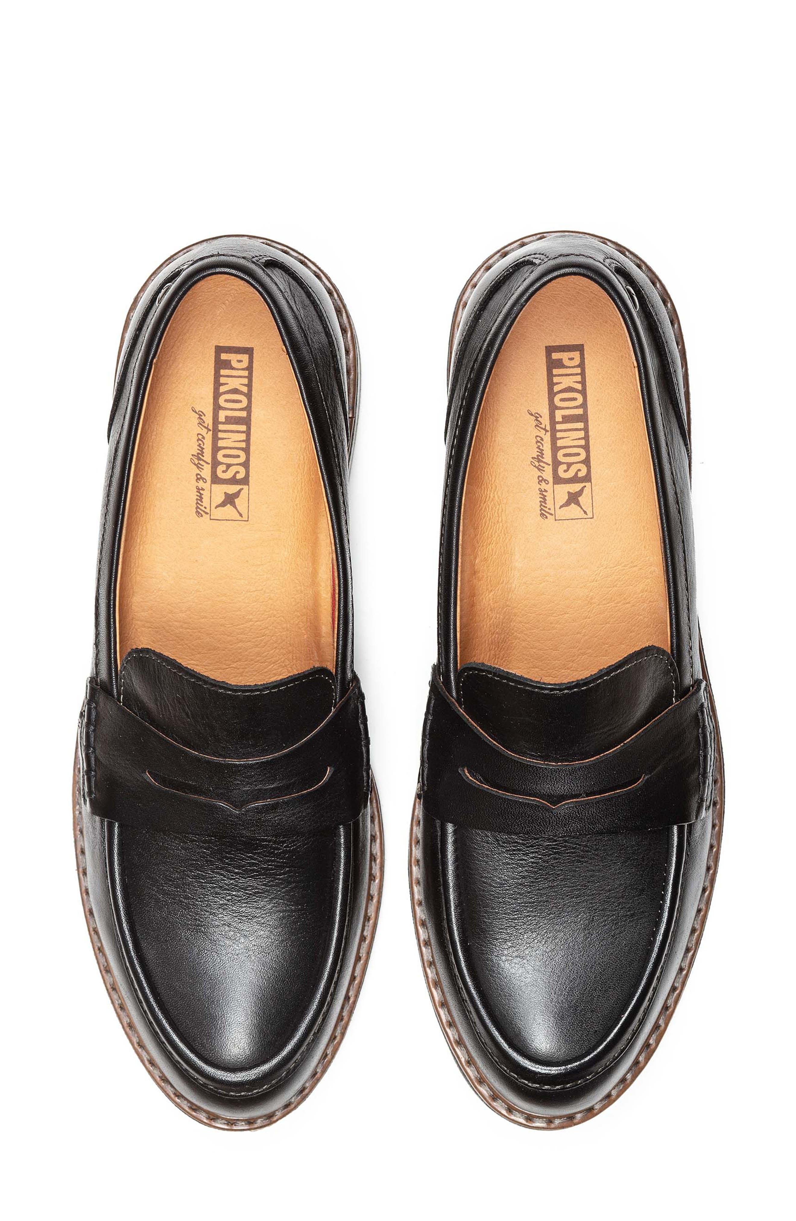 PIKOLINOS Aldaya Penny Loafer, Alternate, color, Black