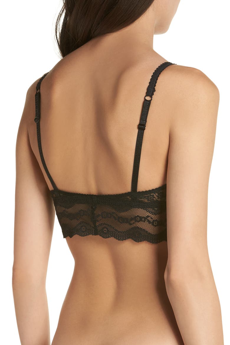Lace Kiss Bralette, Alternate, color, NIGHT