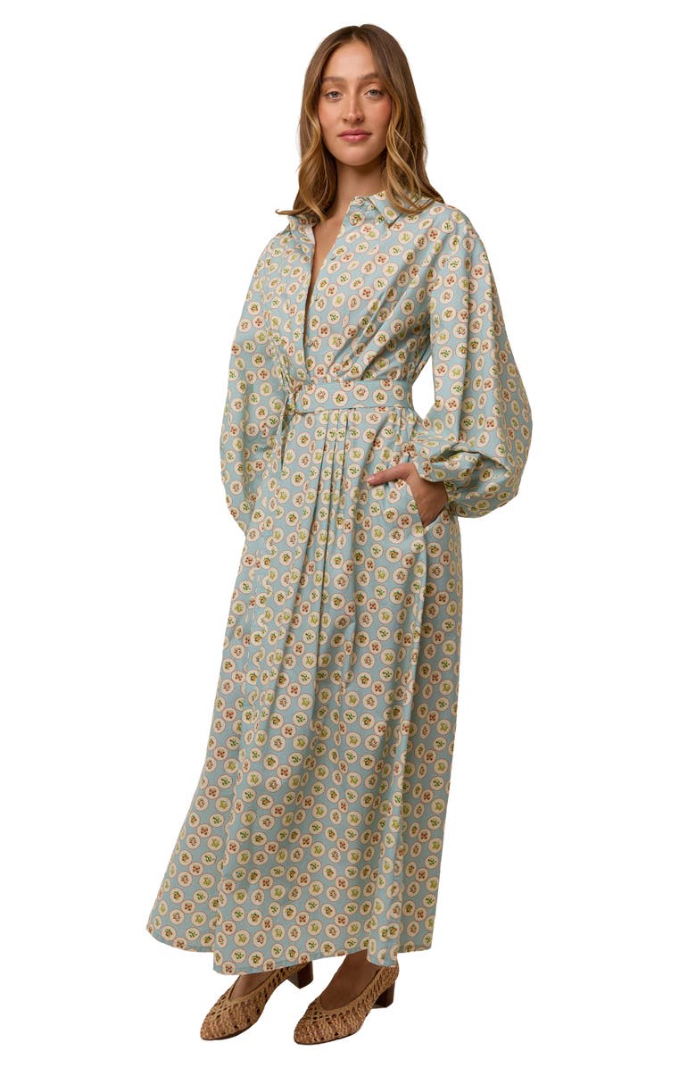 Palm Noosa Emily Shirt Dress, Alternate, color, Tarda