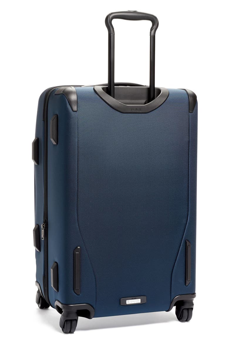 Merge 26-Inch Front Lid Recycled Dual Access 4-Wheel Packing Case, Alternate, color, NAVY