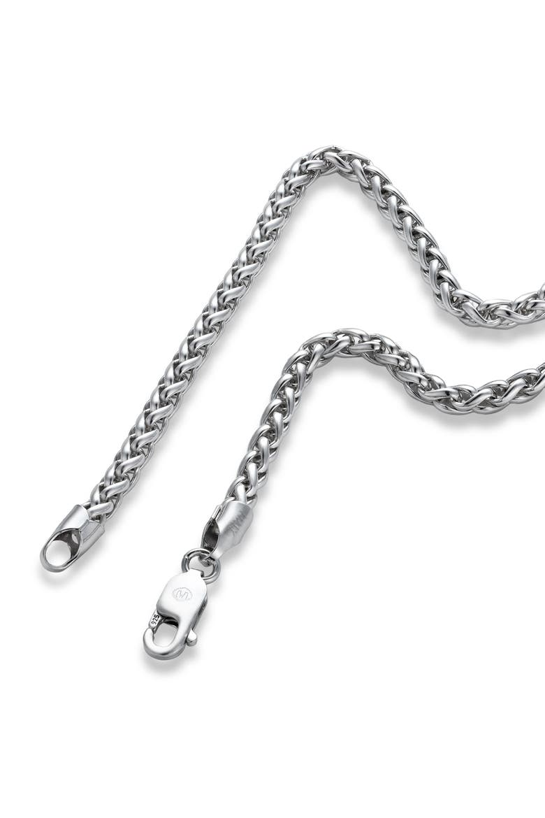 Kenshin Bold Palmier Chain Necklace 925 Silver, Alternate, color, Sterling Silver
