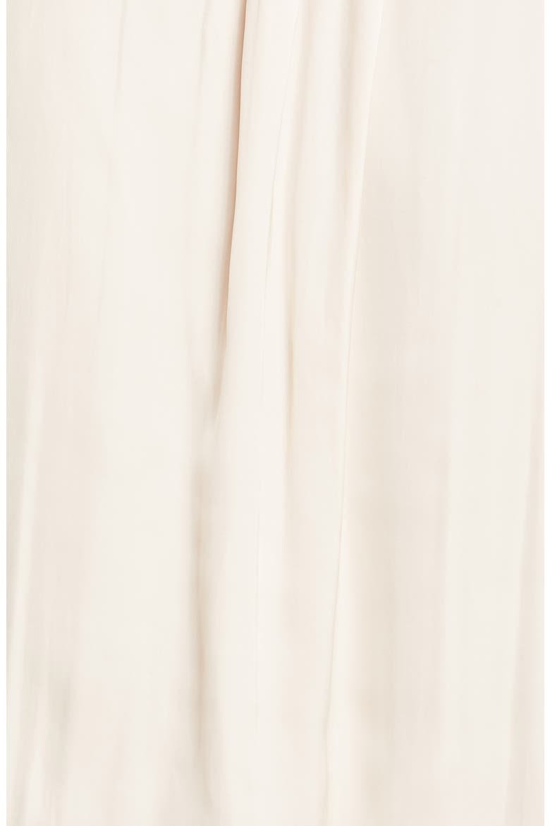 Pleat Keyhole Blouse, Alternate, color, PARCHMENT
