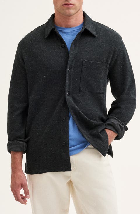 The Devoe Knit Button-Up Shirt