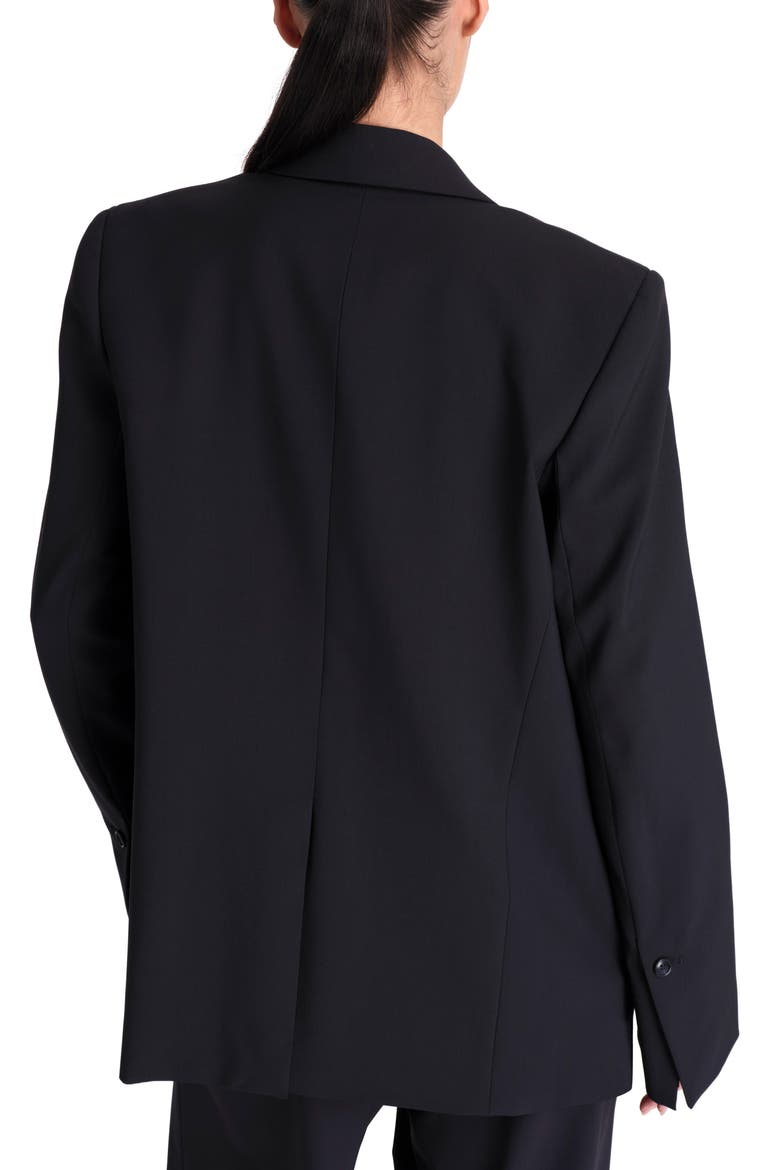 Tabitha Double Breasted Stretch Blazer, Alternate, color, MIDNIGHT