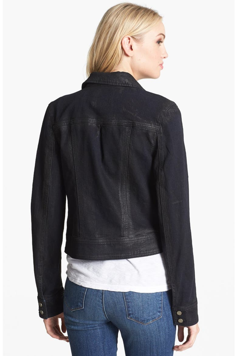 Denim 'Brooklyn' Denim Moto Jacket, Alternate, color, UNDERCURRENT