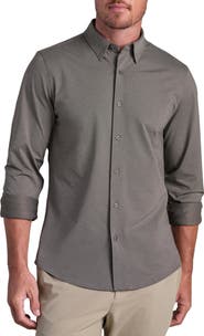 Rhone Commuter Slim Fit Button-Up Shirt