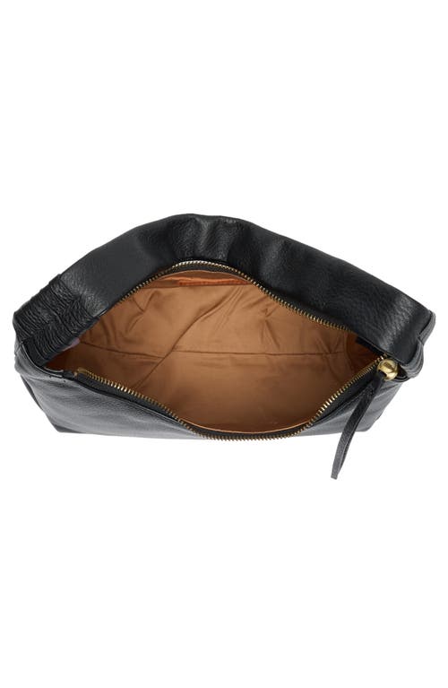 Hobo Astrid Leather Shoulder Bag In Black