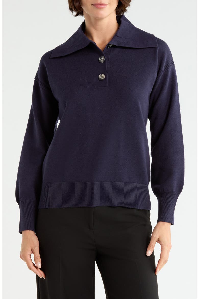 Polo Sweater, Main, color, ECLIPSE